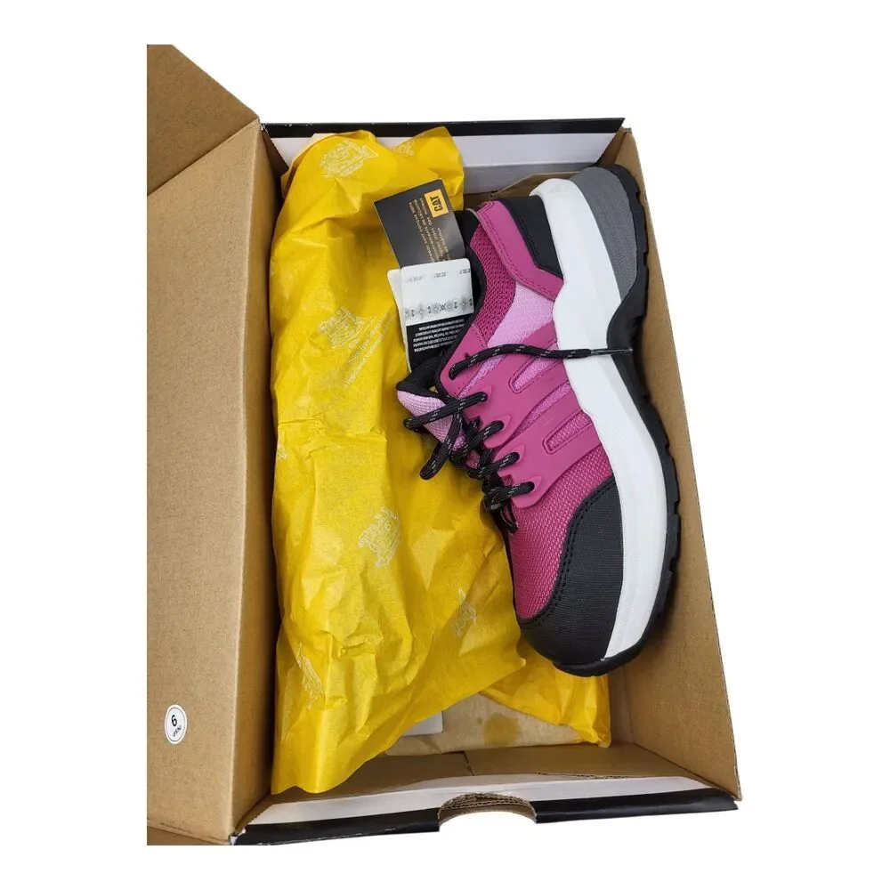 CAT Streamline 2.0 Women's ASTM Comp Toe Fuchsia Work Sneakers Shoes 5.5 New